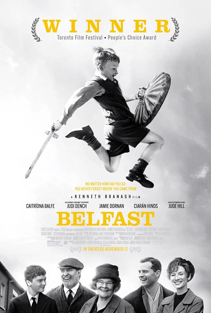 afișul filmului Belfast