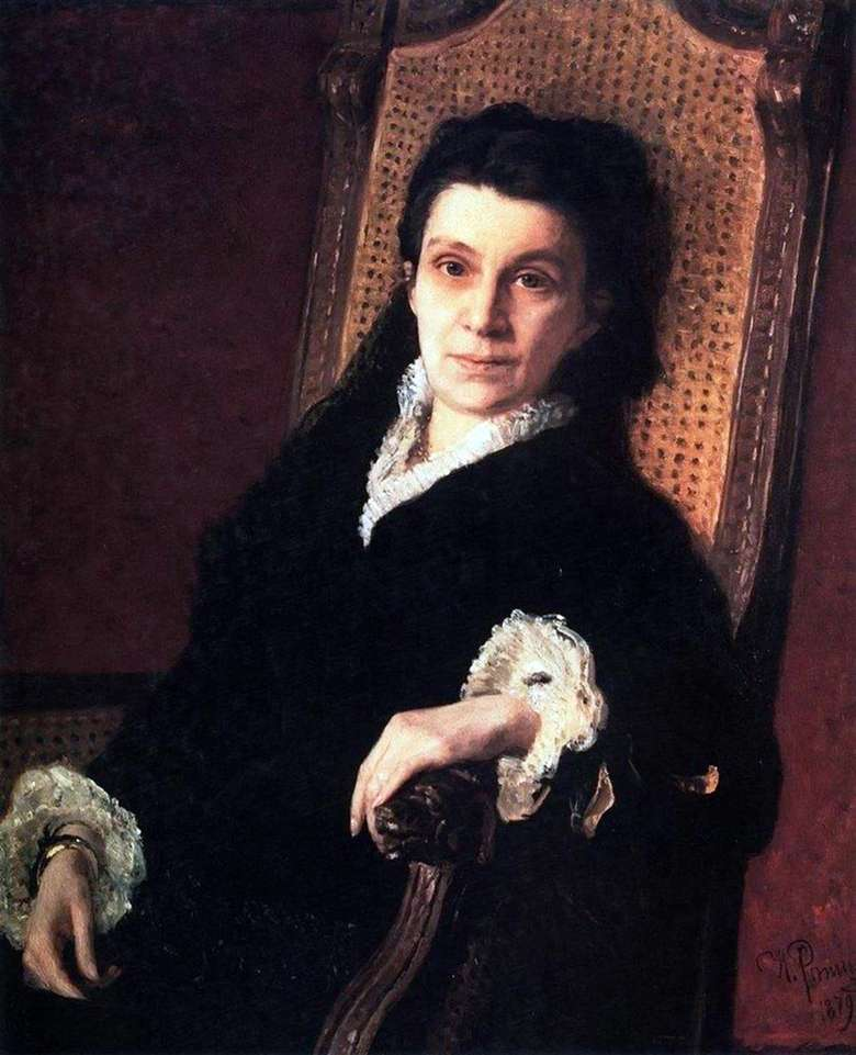 Ilya Repin - Portretul Poliksenei Stepanovna Stasova